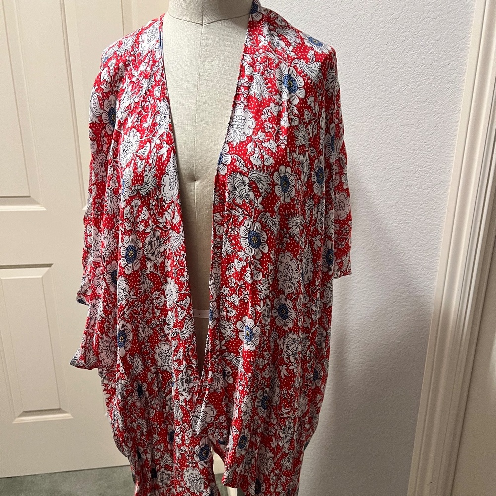 Ann Taylor Loft Kimono Floral Print NWT